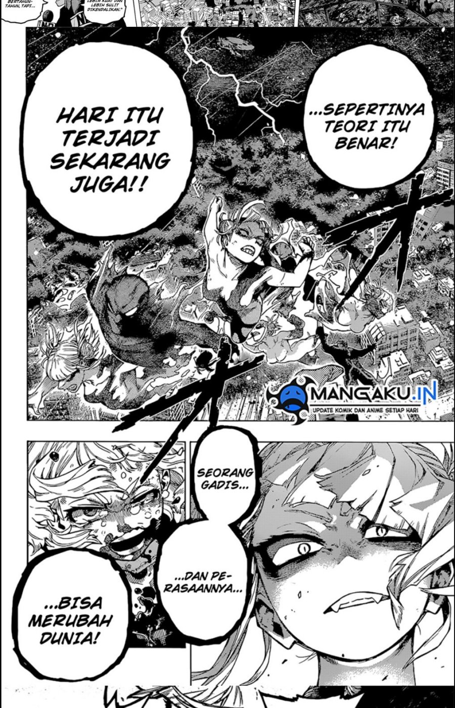 Boku No Hero Academia Chapter 393