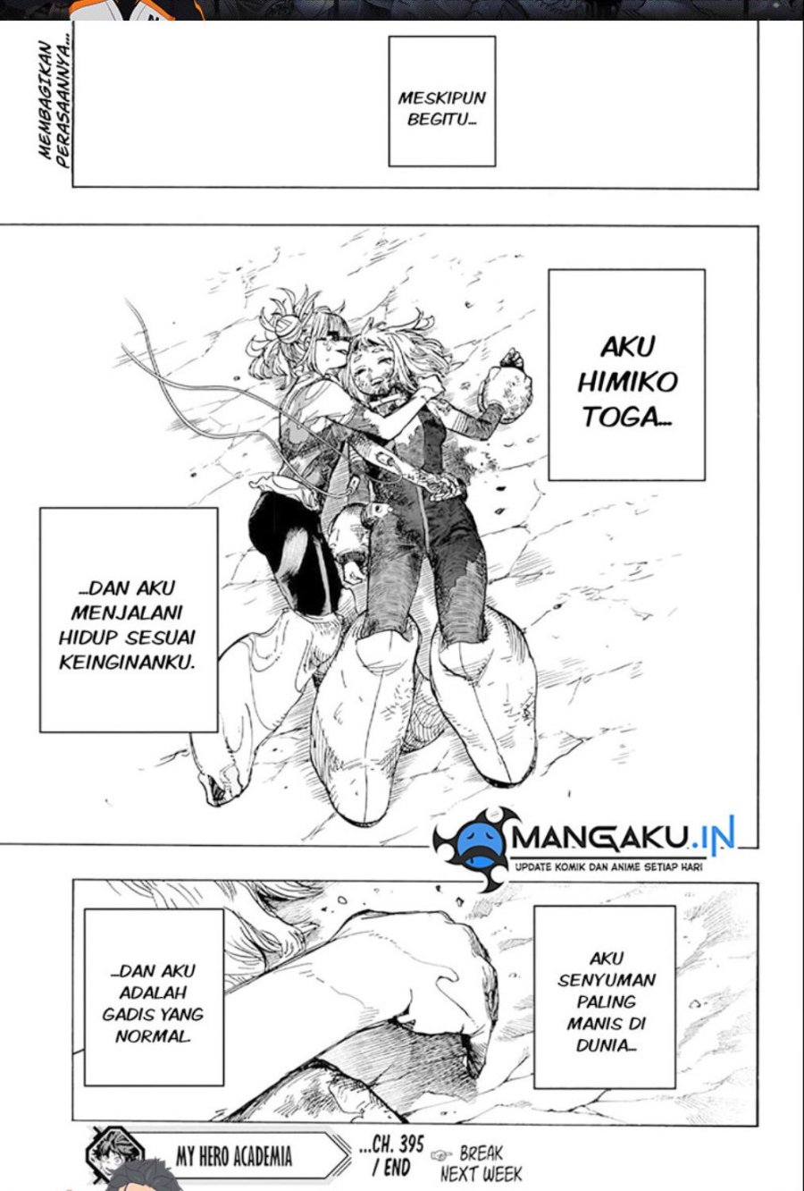 Boku No Hero Academia Chapter 395