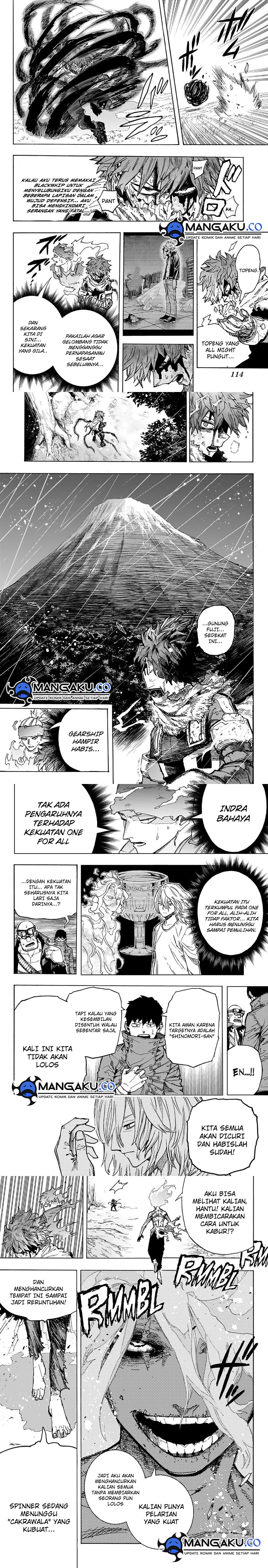 Boku No Hero Academia Chapter 411