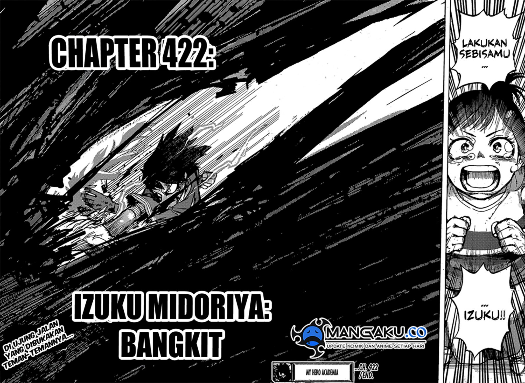 Boku No Hero Academia Chapter 422