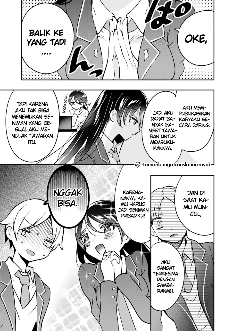 Gakuen 1 No Bishoujo Wa ×× Eshi No Ore Ni Horeteiru Chapter 2