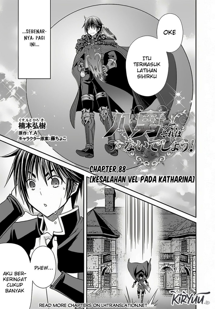 Hachinan Tte Sore Wa Nai Deshou Chapter 88