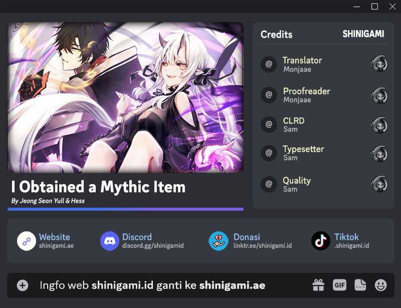I Obtained A Mythic Item Chapter 83