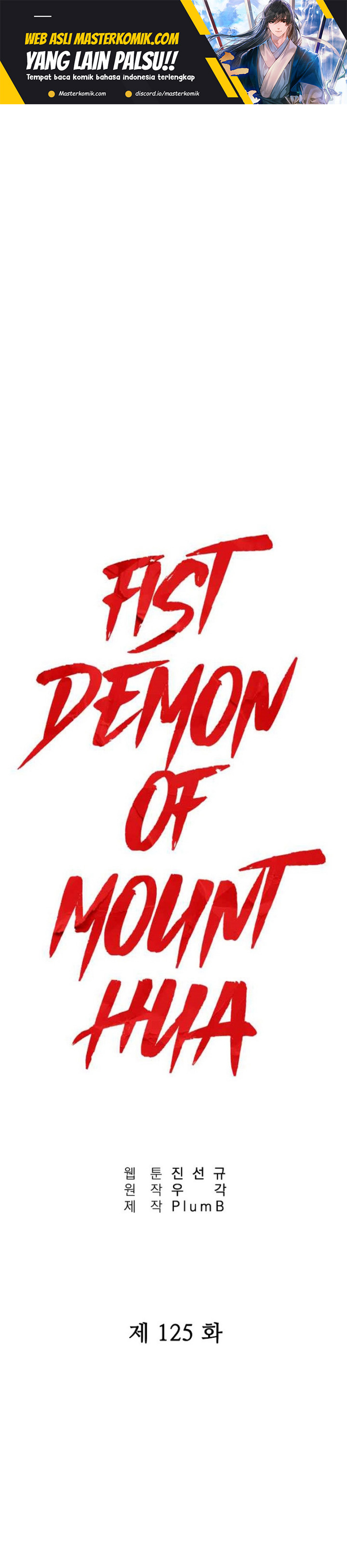 Fist Demon Of Mount Hua Chapter 125