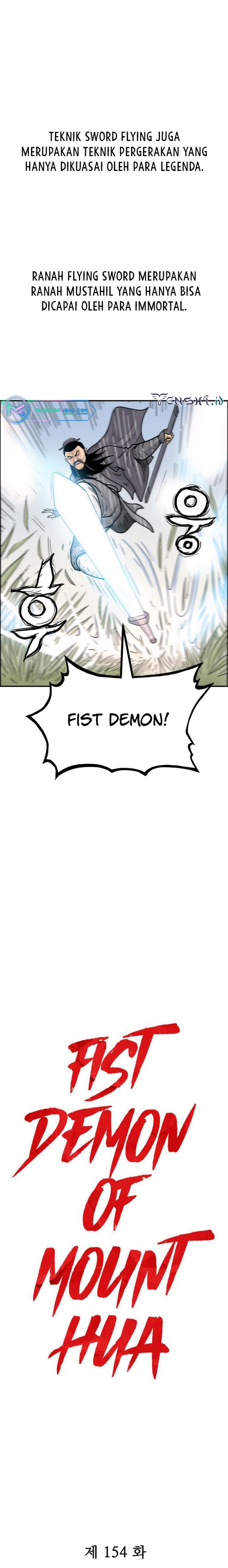 Fist Demon Of Mount Hua Chapter 154