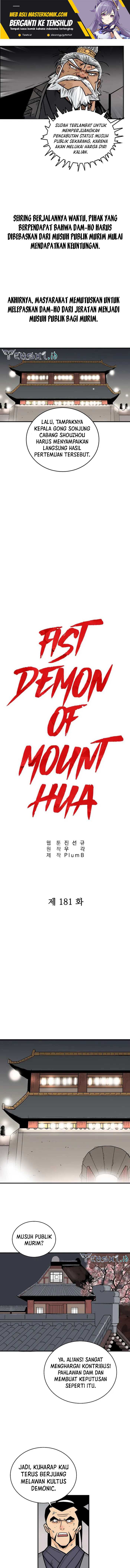Fist Demon Of Mount Hua Chapter 181
