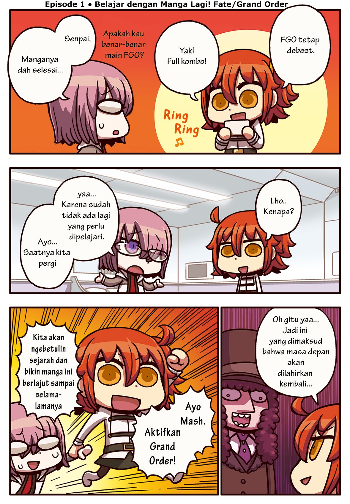 Motto Manga De Wakaru! Fate Grand Order Chapter 1