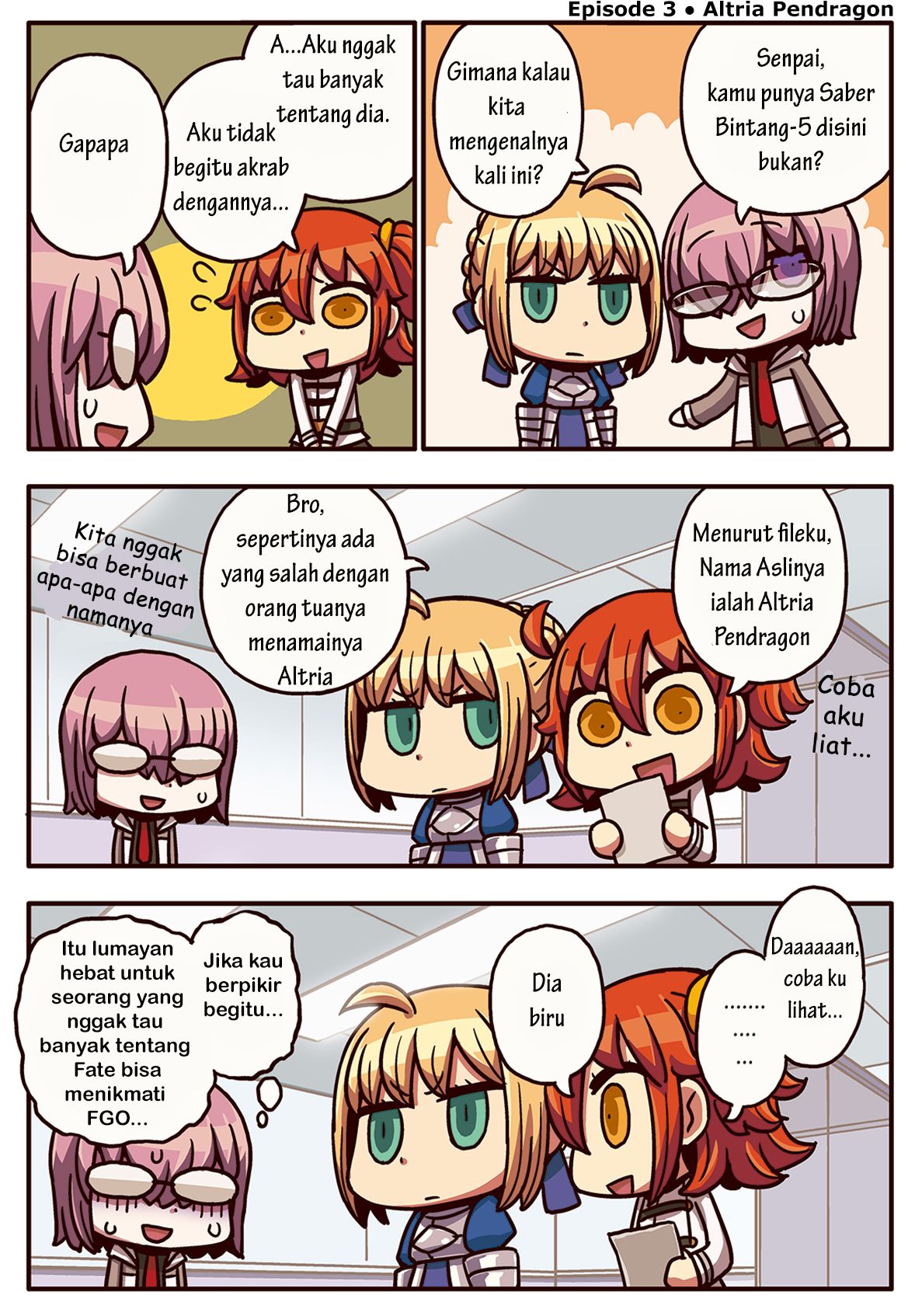 Motto Manga De Wakaru! Fate Grand Order Chapter 3