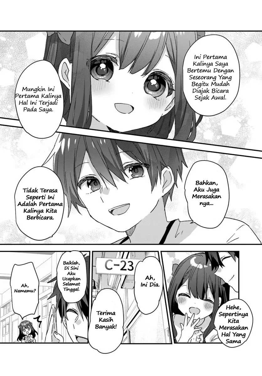 Daigaku Nyuugakuji Kara Uwasa Sareteita Bishoujo San Shimai, Ikiwakareteita Gimai Datta Chapter 1