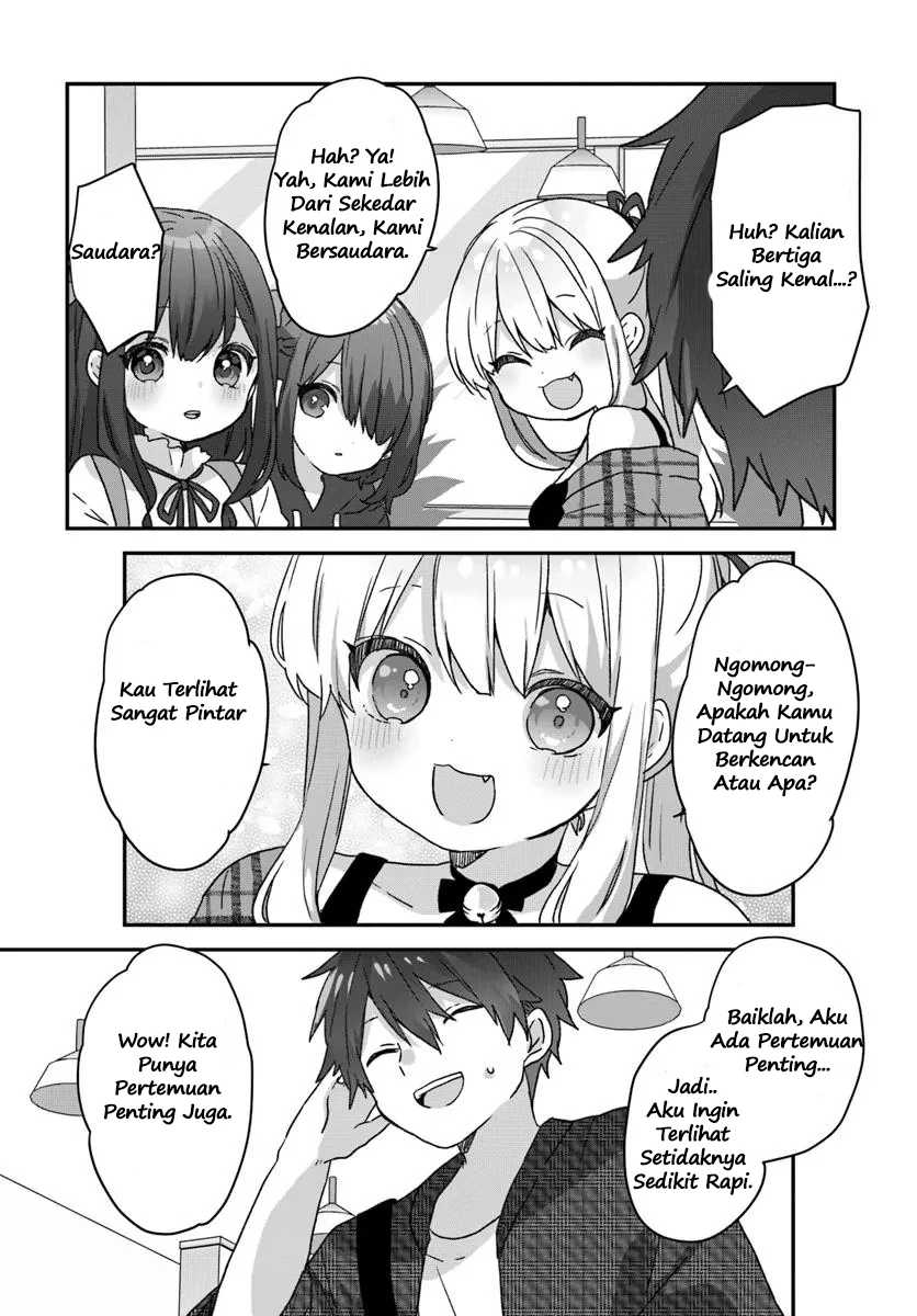 Daigaku Nyuugakuji Kara Uwasa Sareteita Bishoujo San Shimai, Ikiwakareteita Gimai Datta Chapter 1