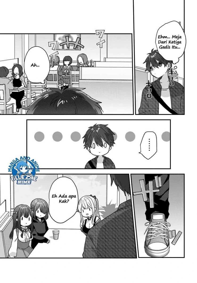 Daigaku Nyuugakuji Kara Uwasa Sareteita Bishoujo San Shimai, Ikiwakareteita Gimai Datta Chapter 1