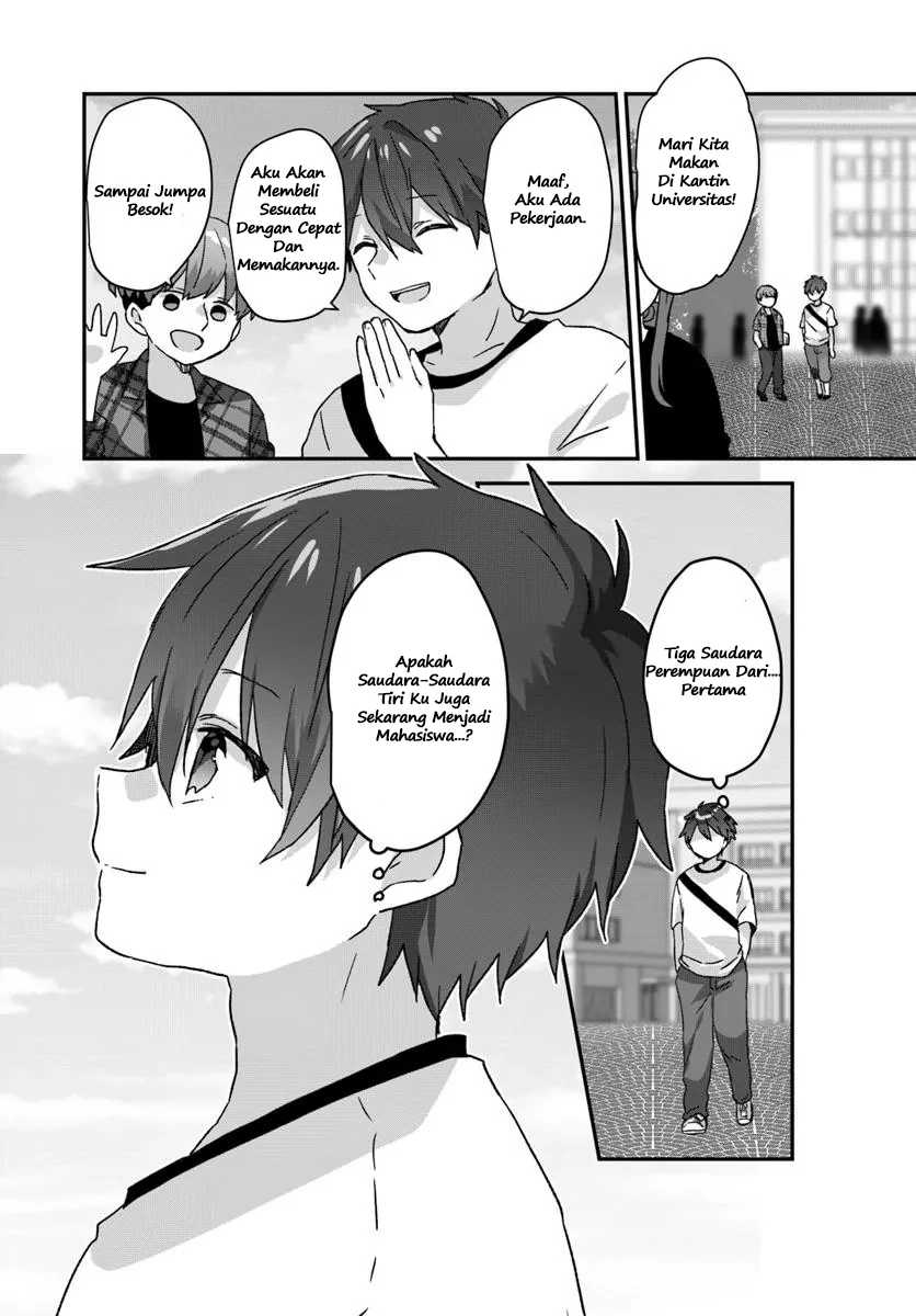 Daigaku Nyuugakuji Kara Uwasa Sareteita Bishoujo San Shimai, Ikiwakareteita Gimai Datta Chapter 1