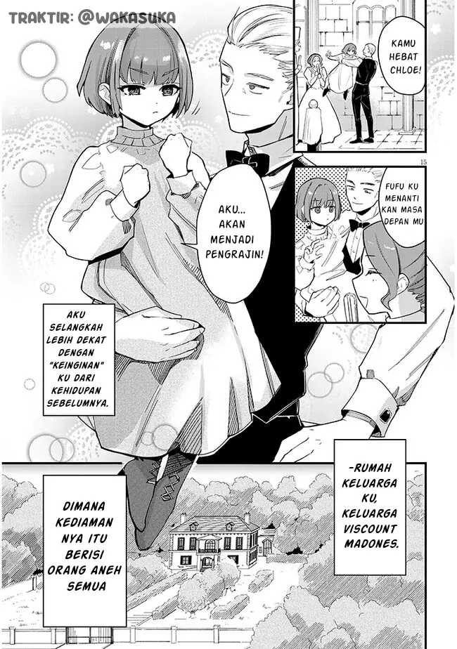 Doumo, Zense De Satsuriku No Madougu Wo Tsukutteita Shishaku Reijou Desu Chapter 1