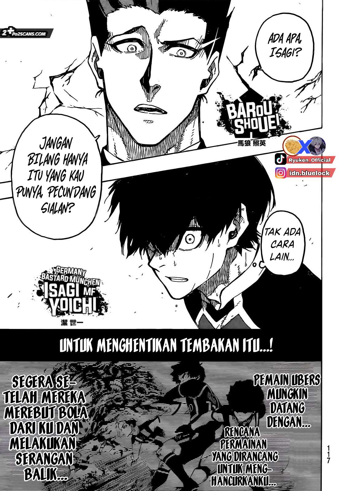 Blue Lock Chapter 217