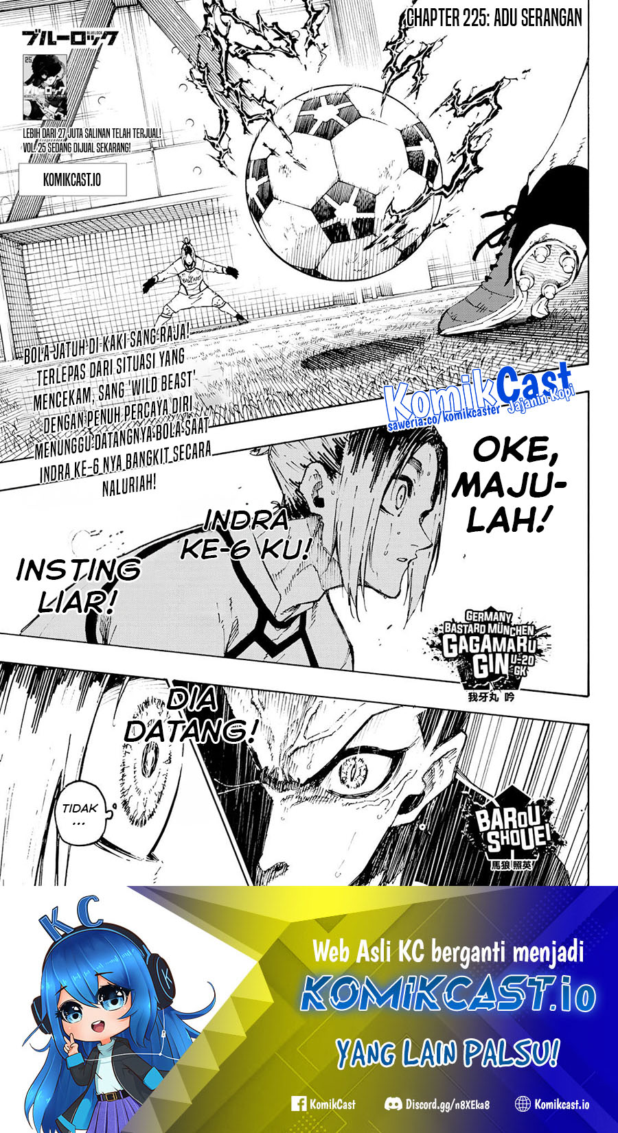 Blue Lock Chapter 225