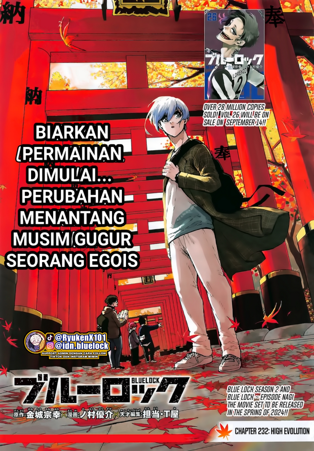 Blue Lock Chapter 232