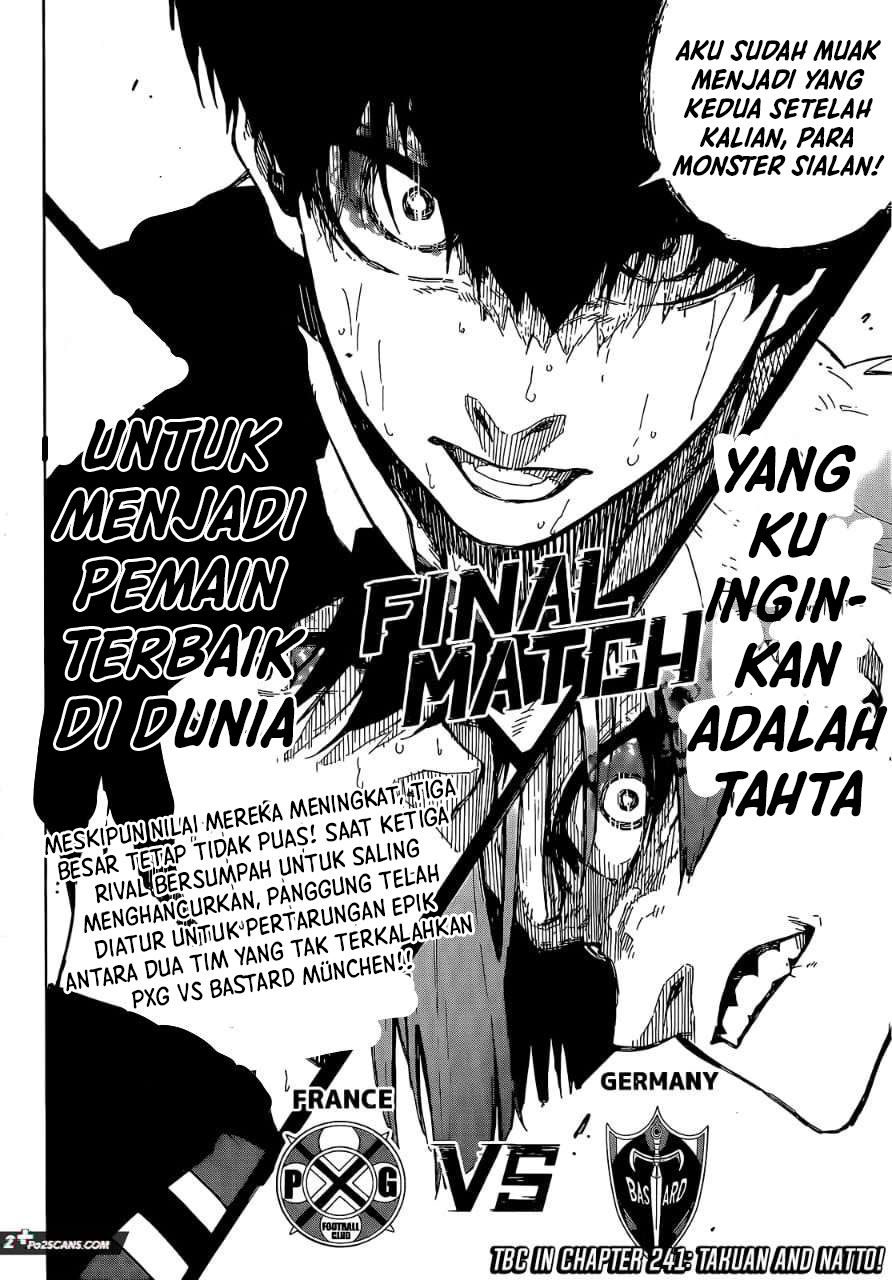 Blue Lock Chapter 240