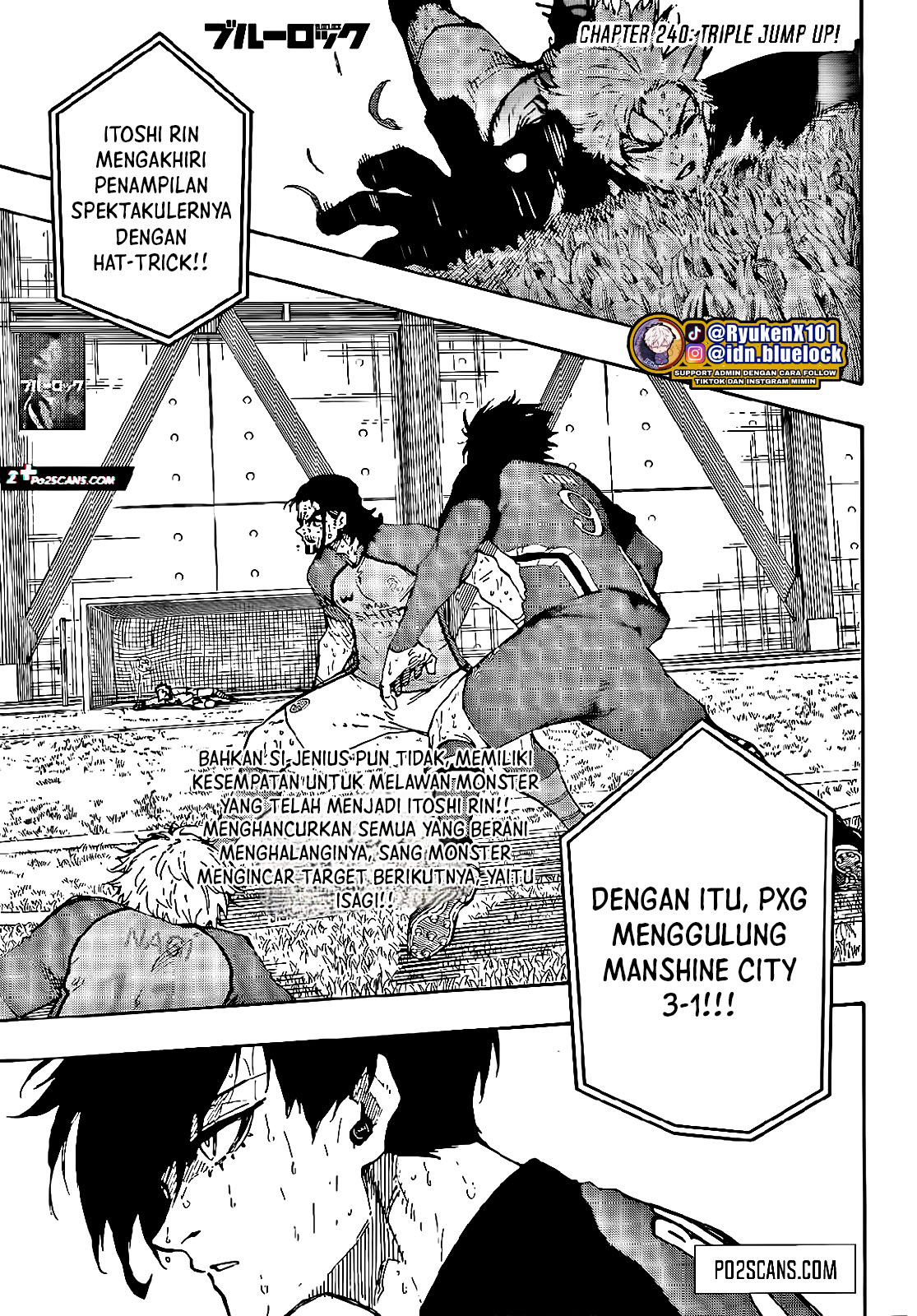 Blue Lock Chapter 240