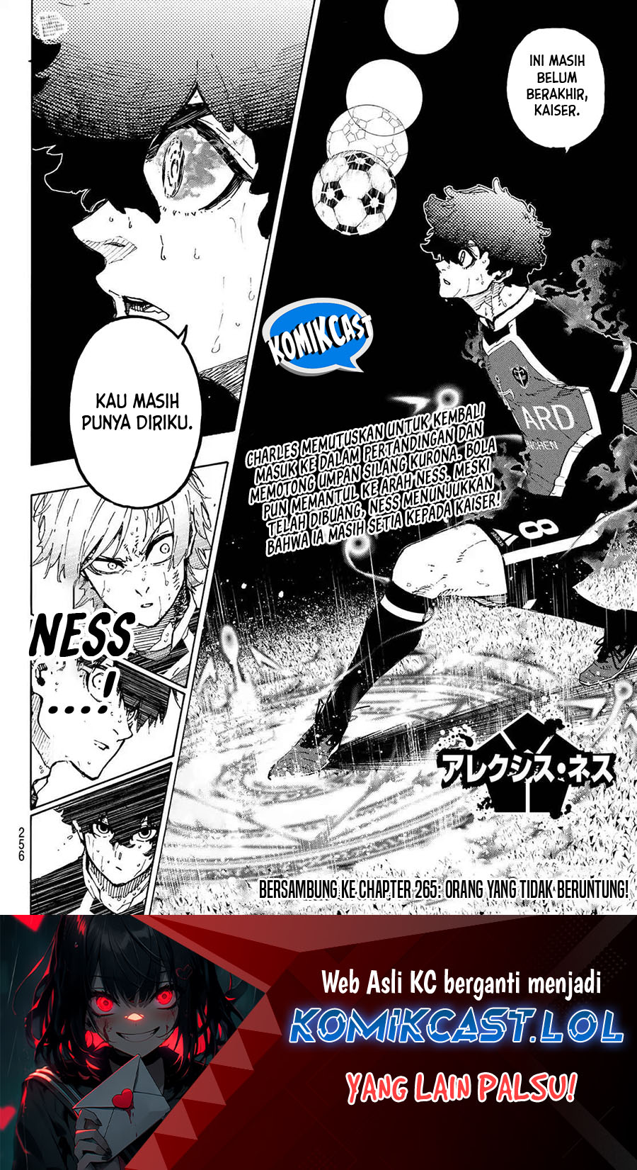 Blue Lock Chapter 264