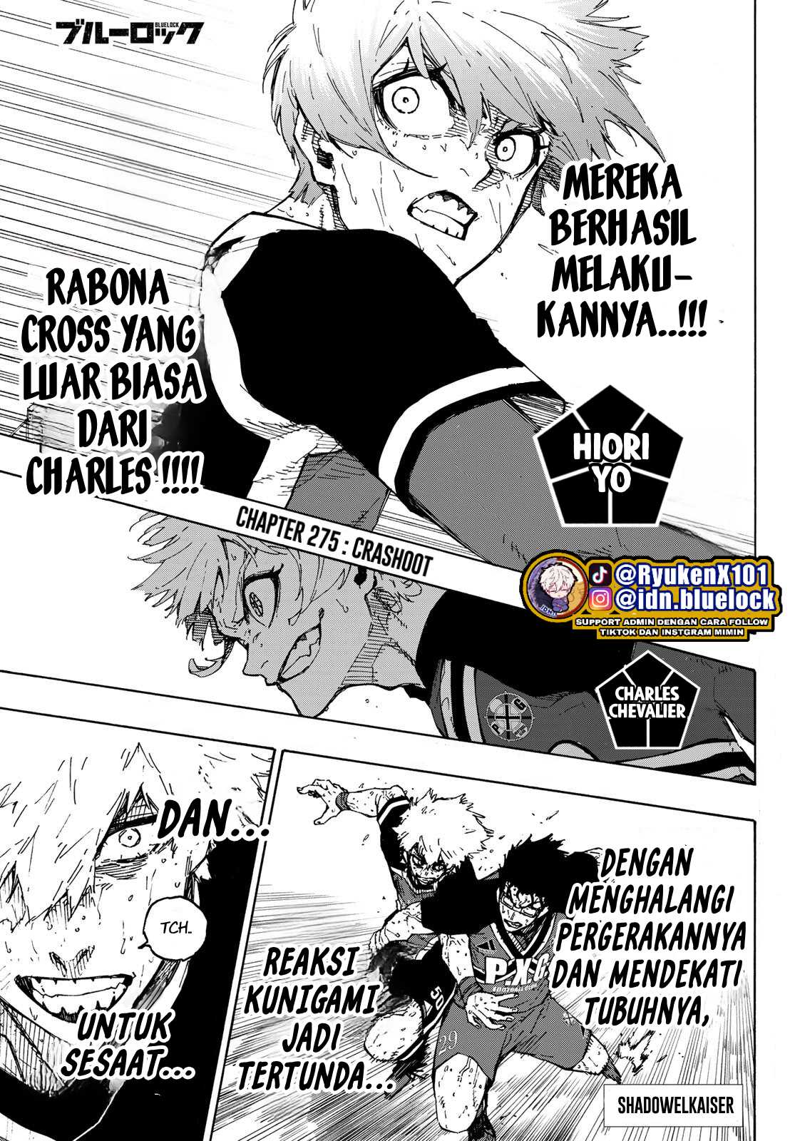 Blue Lock Chapter 275