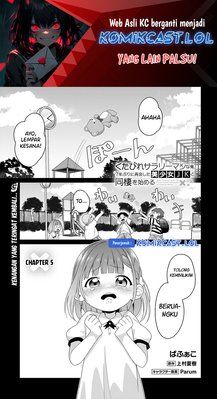 Kutabire Salarymen No Ore, 7-nenburi Ni Saikai Shita Bishoujo Jk To Dosei Wo Hajimaru Chapter 5