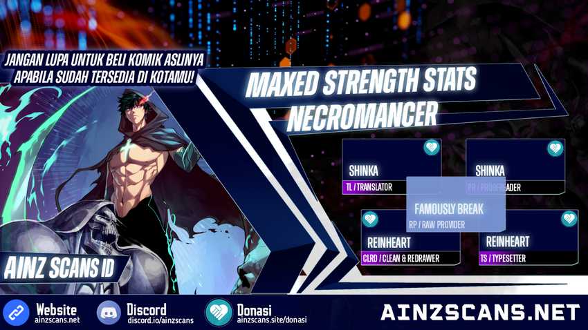 Maxed Strength Necromancer Chapter 22