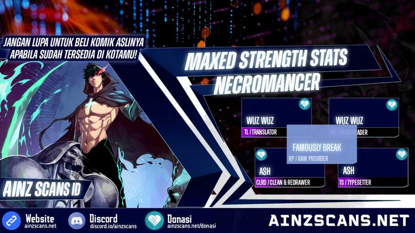 Maxed Strength Necromancer Chapter 26