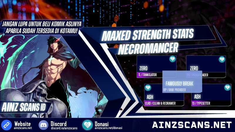 Maxed Strength Necromancer Chapter 39