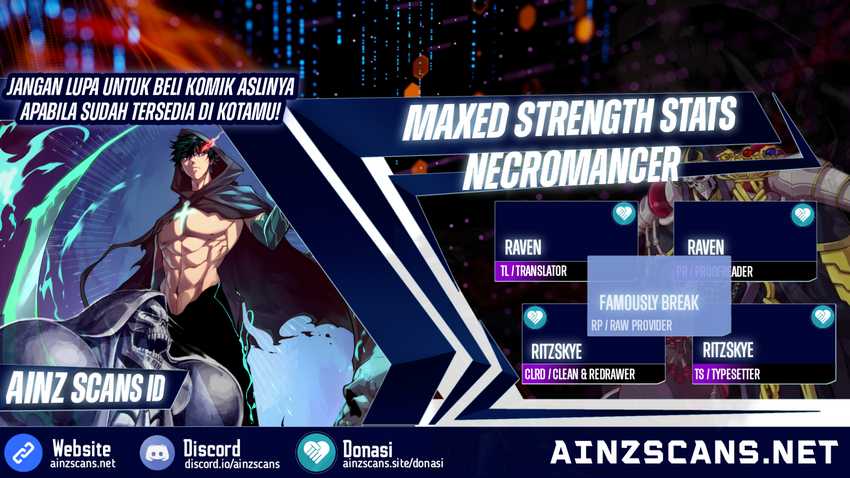 Maxed Strength Necromancer Chapter 48