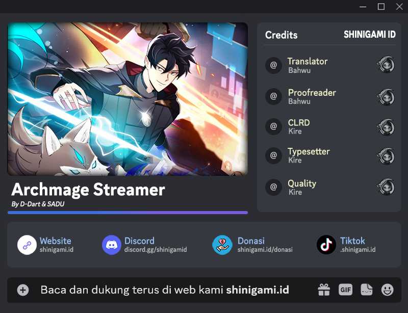 Archmage Streamer Chapter 63