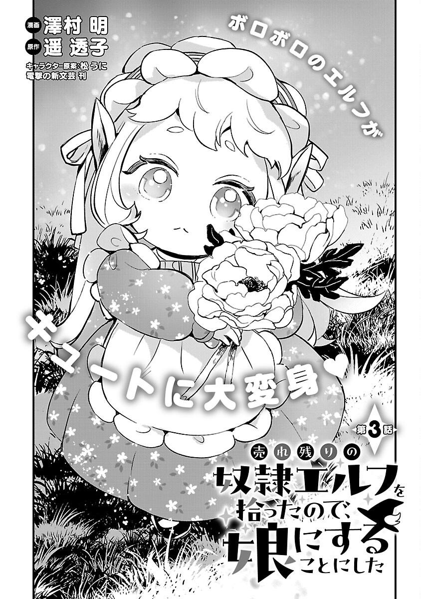 Urenokori No Dorei Elf Wo Hirotta No De, Musume Ni Suru Koto Ni Shita Chapter 3