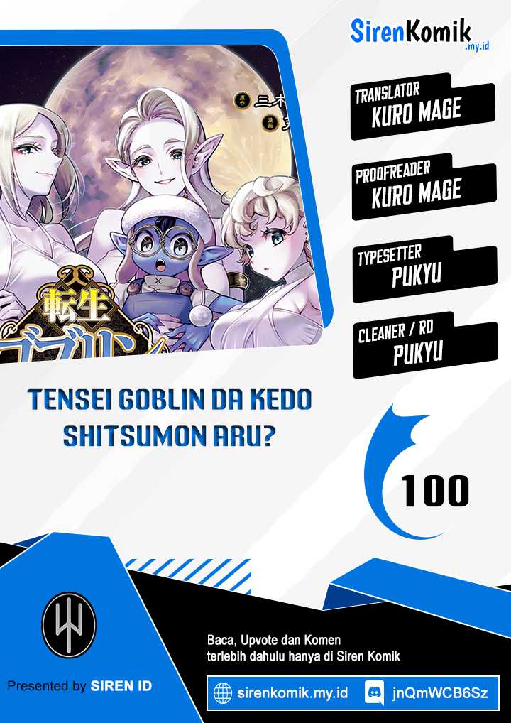 Tensei Goblin Da Kedo Shitsumon Aru Chapter 100