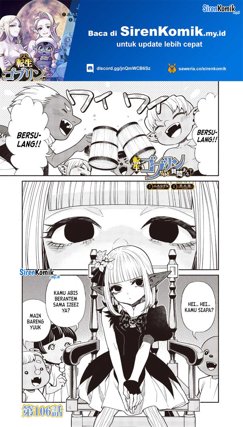 Tensei Goblin Da Kedo Shitsumon Aru Chapter 106