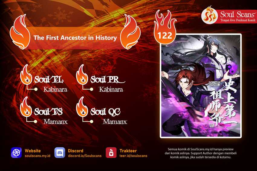 The First Ancestor In History Chapter 122