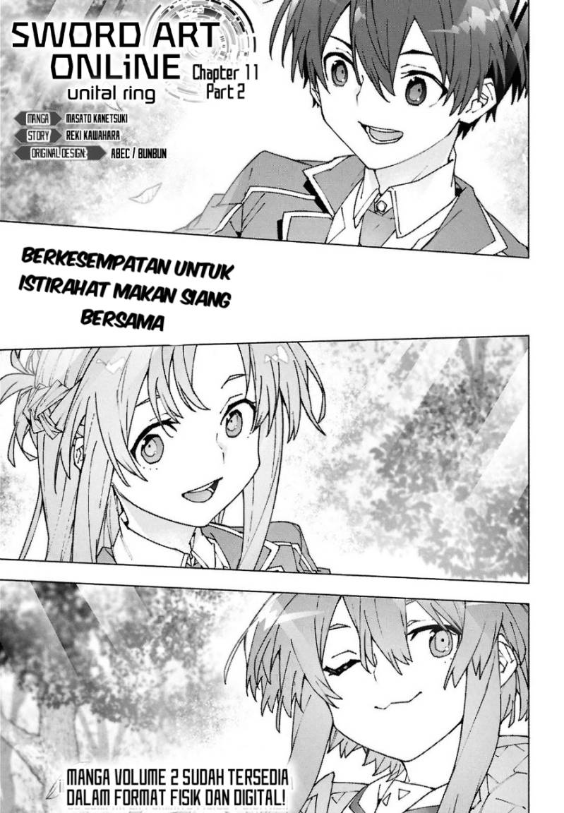 Sword Art Online: Unital Ring Chapter 11