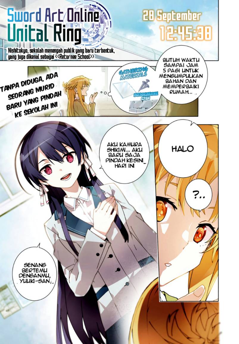 Sword Art Online: Unital Ring Chapter 11