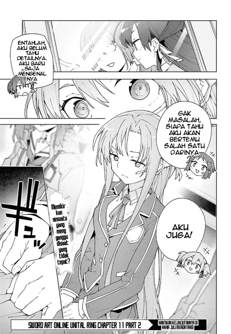 Sword Art Online: Unital Ring Chapter 11