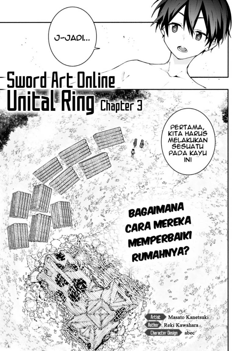 Sword Art Online: Unital Ring Chapter 3