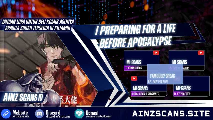 I Preparing For A Life Before Apocalypse Chapter 20
