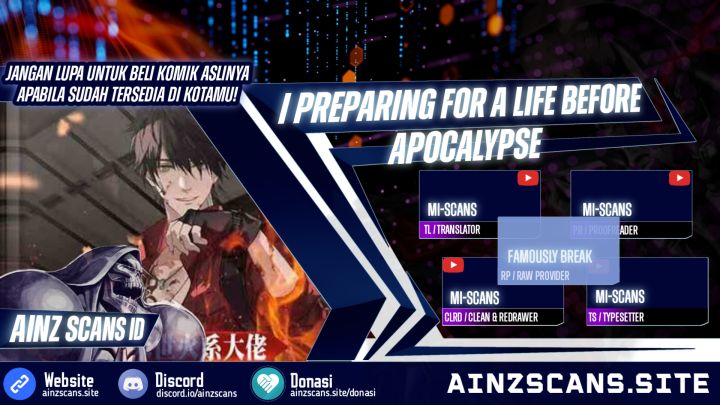 I Preparing For A Life Before Apocalypse Chapter 38