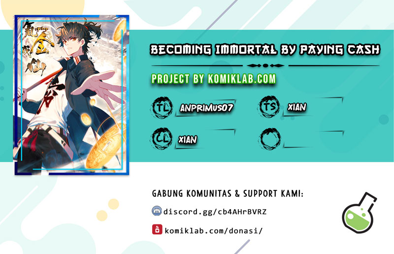 Becoming Immortal By Paying Cash Chapter 11