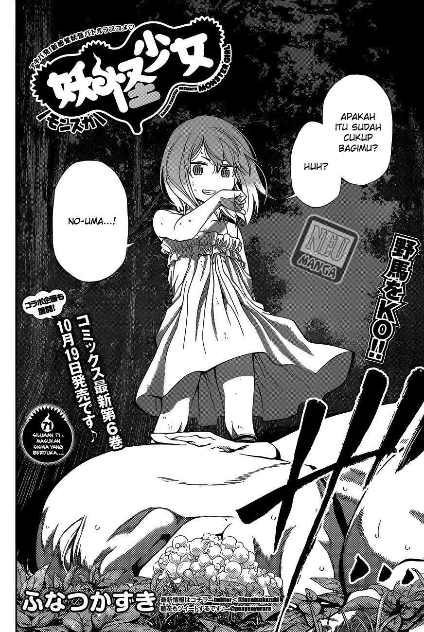 Youkai Shoujo Monsuga Chapter 71