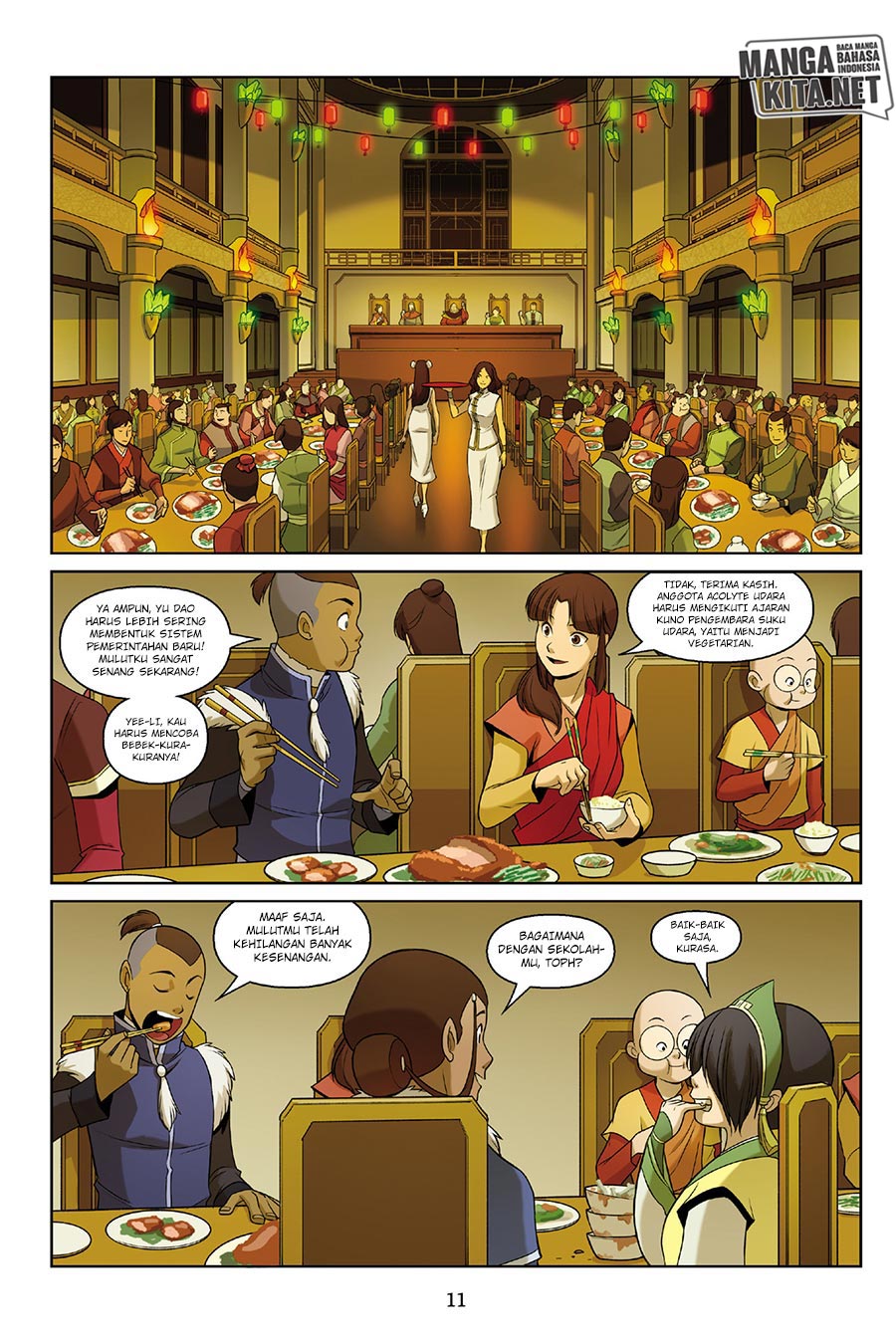 Avatar The Last Airbender – The Rift Chapter 1.1