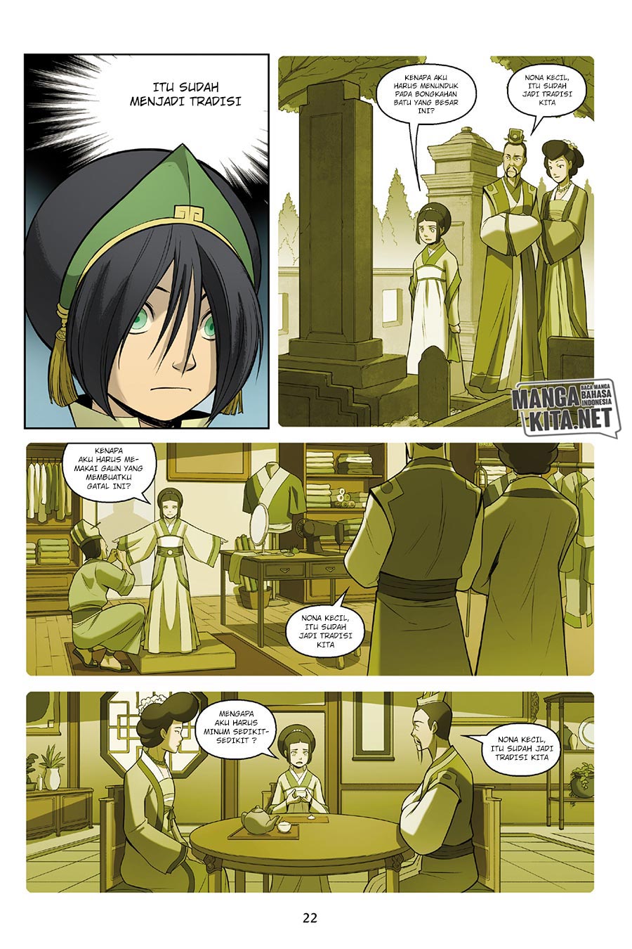 Avatar The Last Airbender – The Rift Chapter 1.1