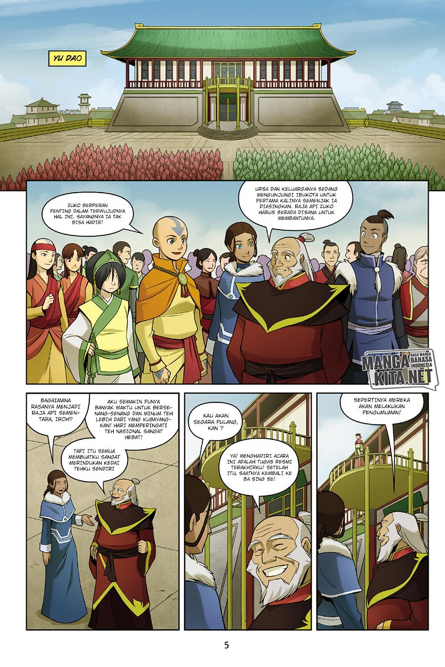 Avatar The Last Airbender – The Rift Chapter 1.1