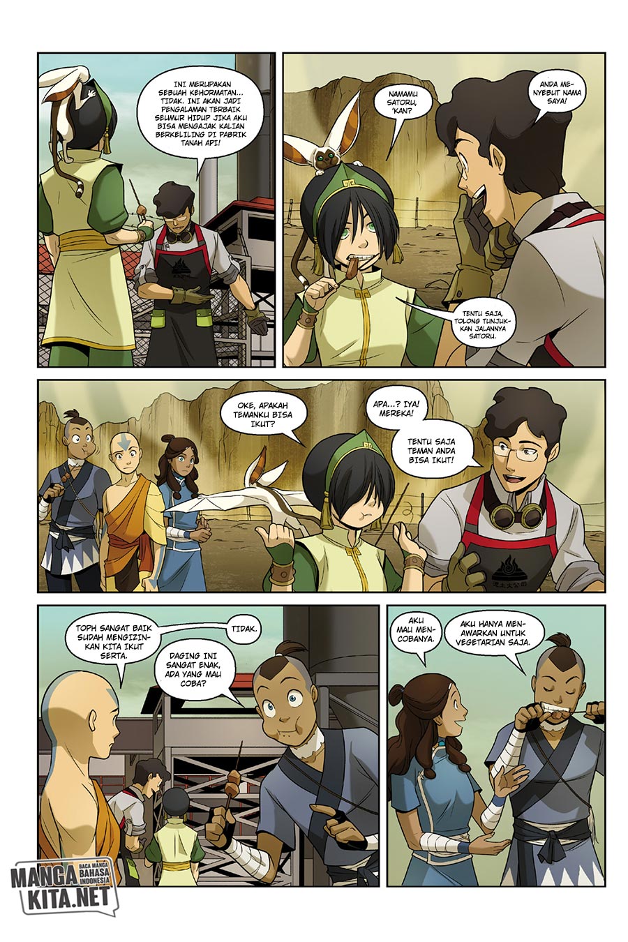 Avatar The Last Airbender – The Rift Chapter 1.2