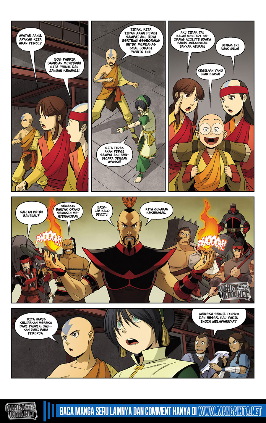 Avatar The Last Airbender – The Rift Chapter 2.1