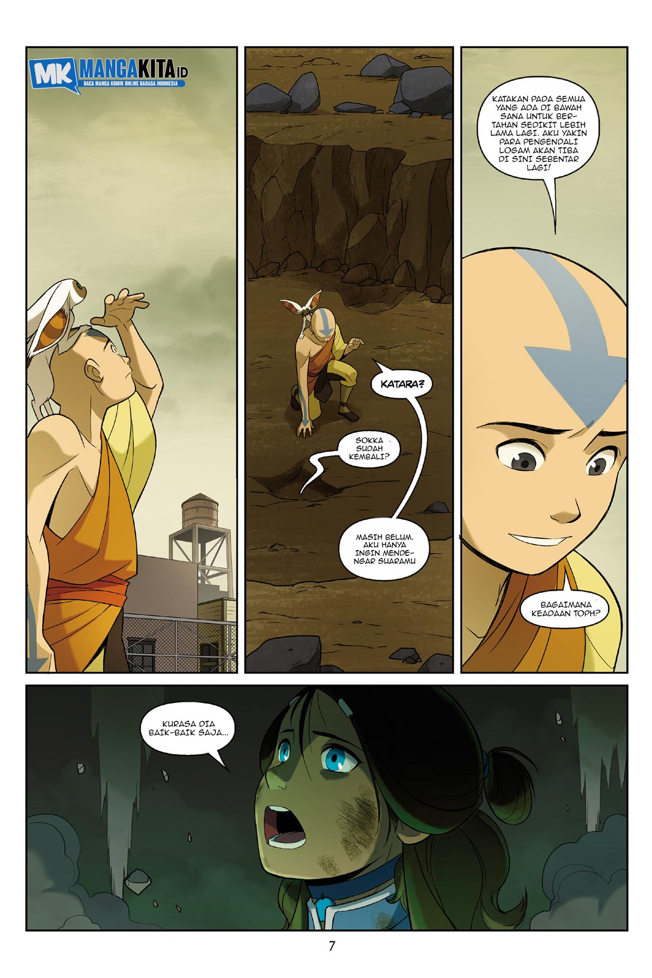 Avatar The Last Airbender – The Rift Chapter 3.1