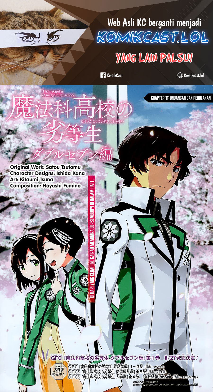 Mahouka Koukou No Rettousei Double Seven-hen Chapter 11