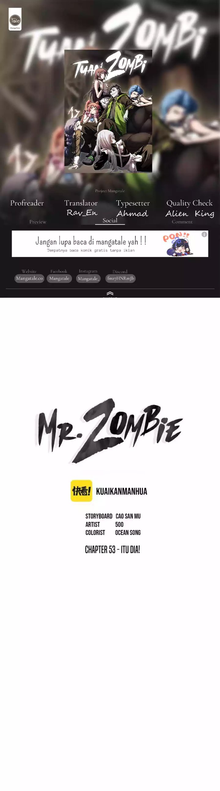 Mr. Zombie Chapter 53